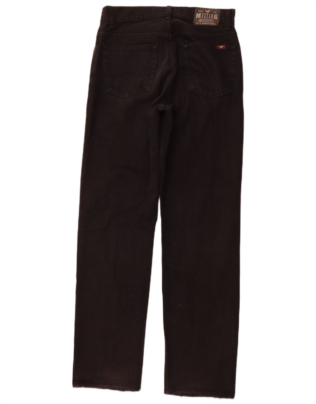 MUSTANG Masculino Oregon Straight Jeans W31 L32 Algodão Preto