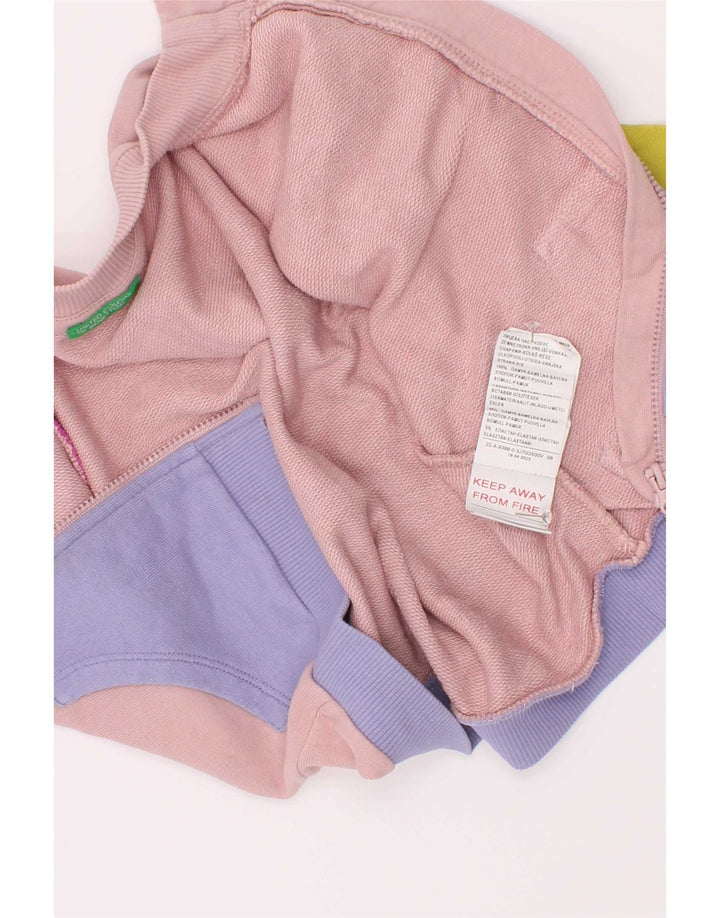 Casaco de treino feminino Benetton 2-3 anos Colorblock multicolorido