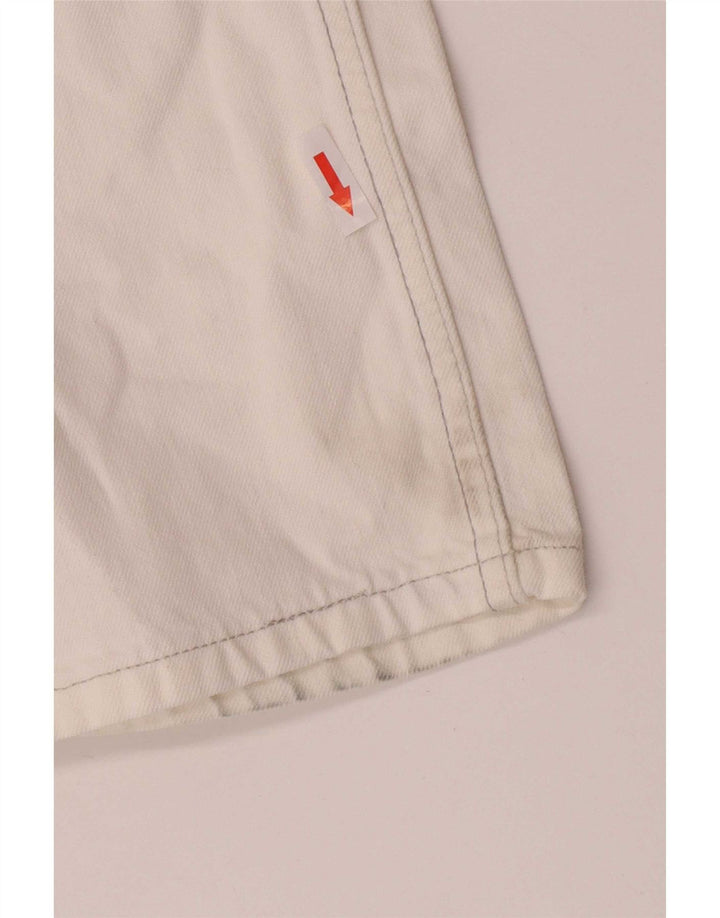 Calça jeans feminina Levi's 511 Slim W33 L34 algodão branco