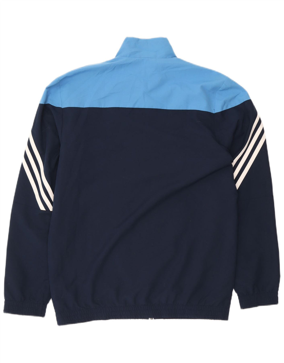 Adidas Mens Tracksuit Top Jacket UK 36/38 Pequeno Azul Marinho Colorblock