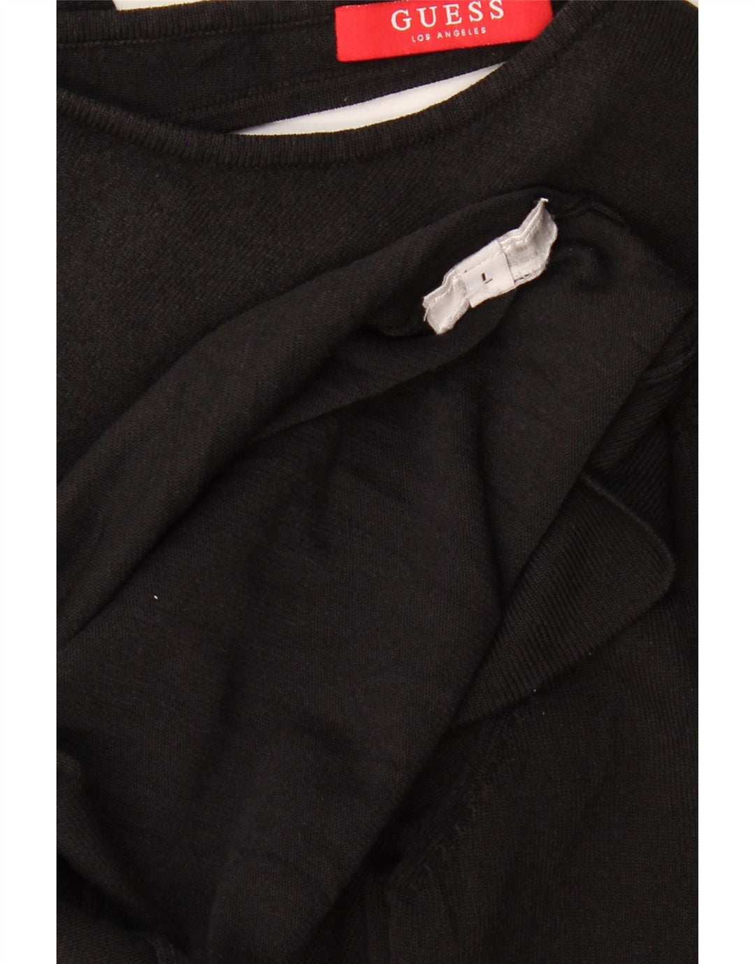 Guess Vestido feminino manga 3/4 Reino Unido 14 grande preto