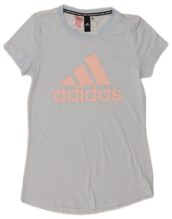Camiseta Adidas Meninas Graphic Top 14-15 Anos XL Azul