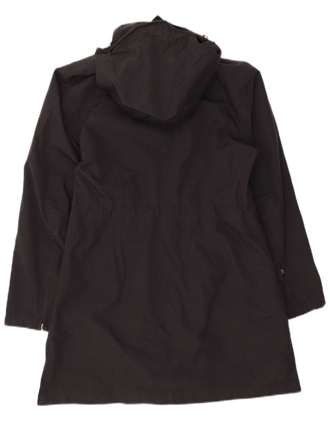 Jaqueta parka feminina com capuz TUCANO URBANO UK 10 poliéster preto pequeno