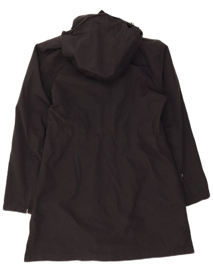 Jaqueta parka feminina com capuz TUCANO URBANO UK 10 poliéster preto pequeno