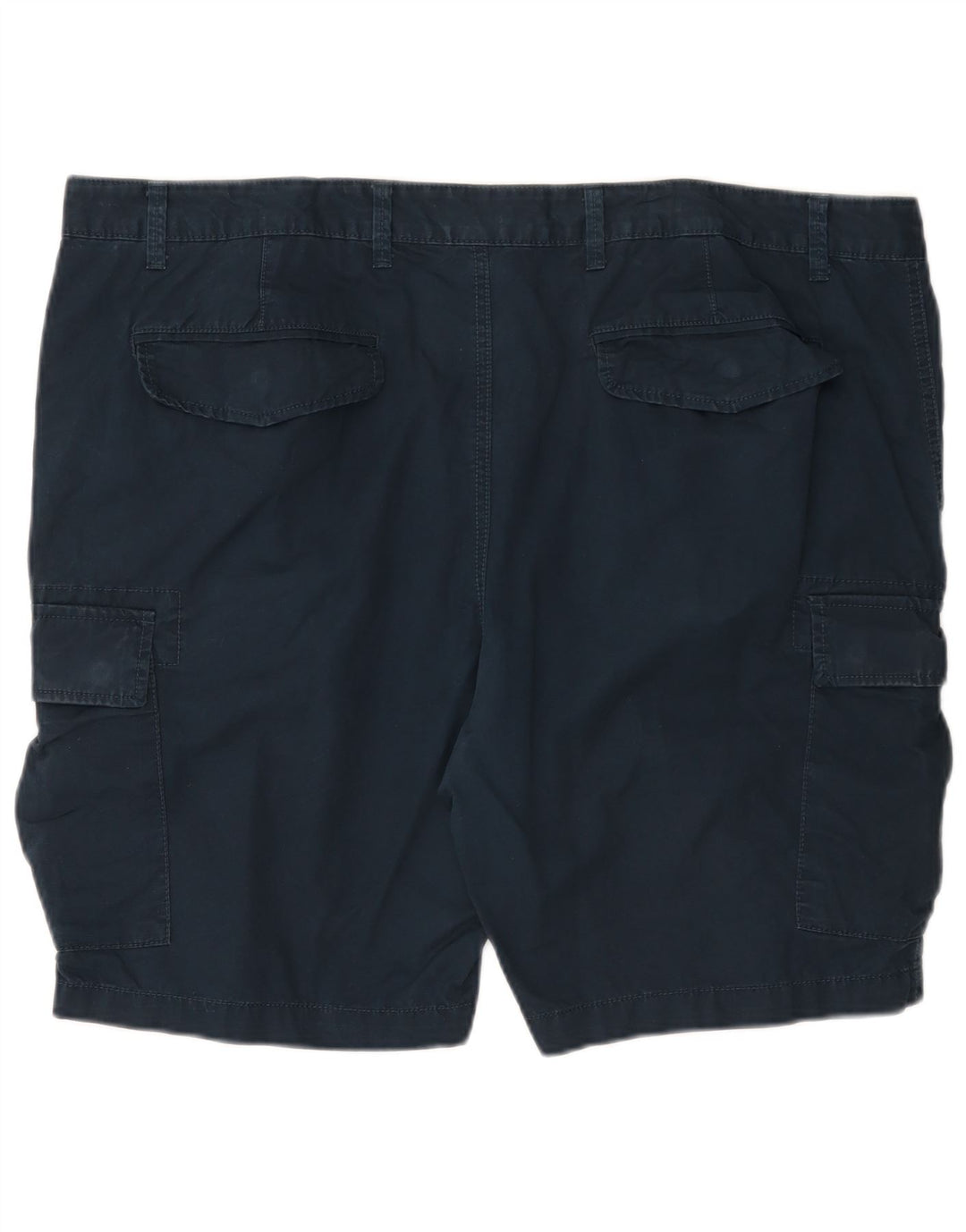 Shorts cargo masculino Marks & Spencer W44 2XL algodão azul marinho