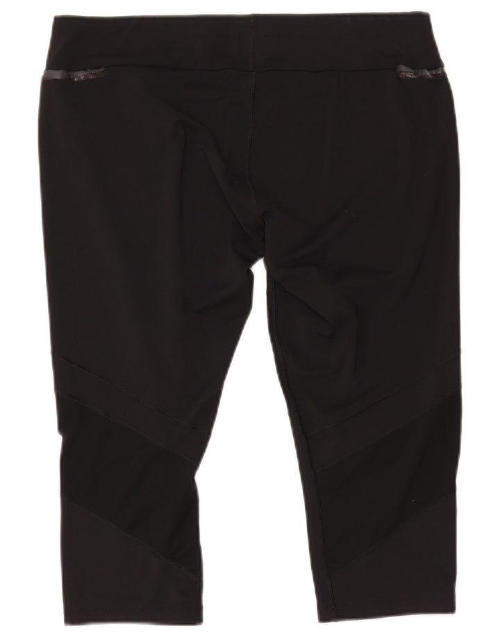 Leggings Capri Mulher Asics UK 18 XL Preto Poliéster