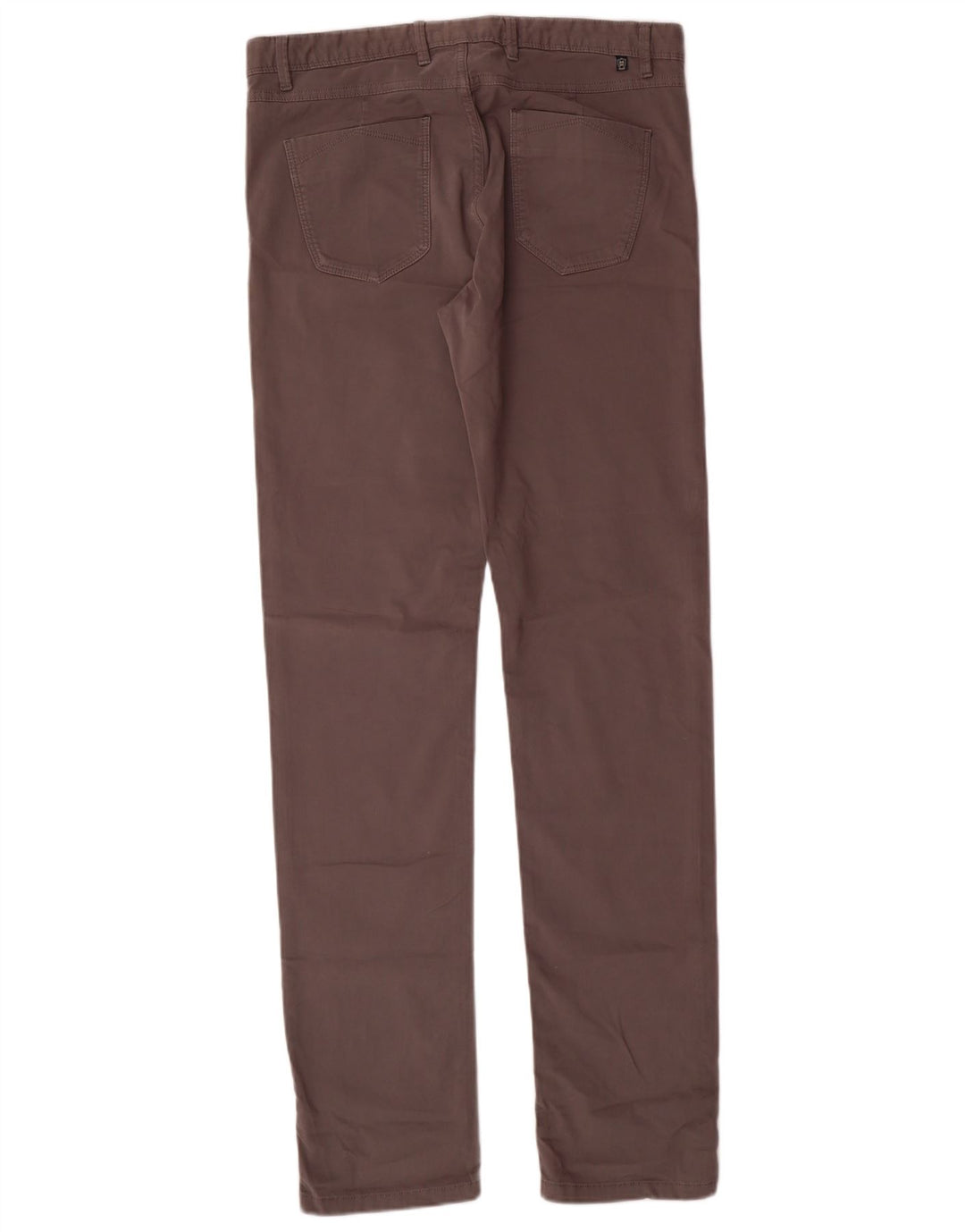 MASSIMO DUTTI Mens Calça Casual Slim EU 40 Médio W31 L34 Algodão Cinza