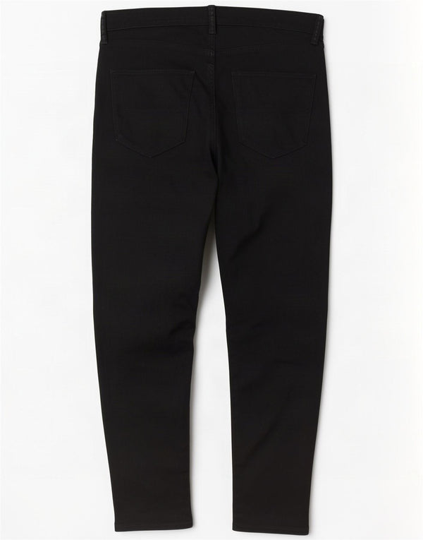 Marks & Spencer Mens Short Skinny Jeans W34 L29 Black Cotton