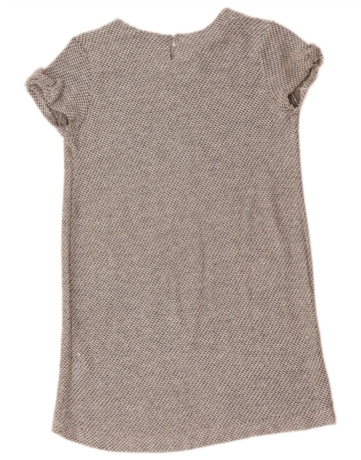 Vestido feminino Zara Shift 11-12 anos viscose manchada cinza