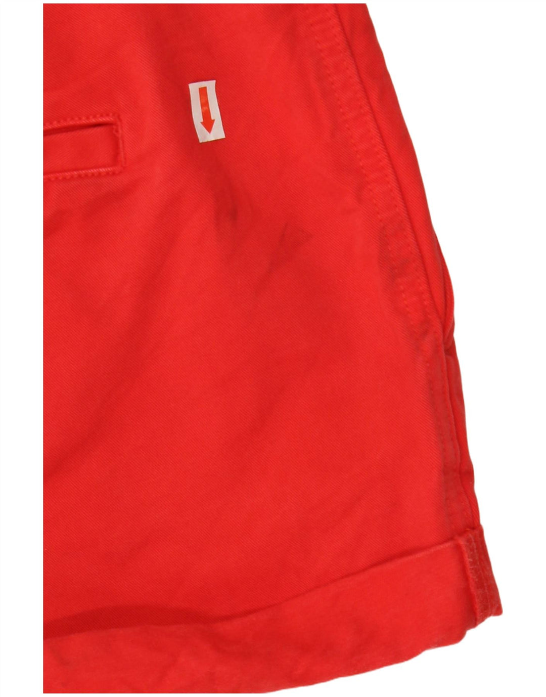 Shorts Chino Feminino Jack Wills Reino Unido 12 Médio W32 Vermelho
