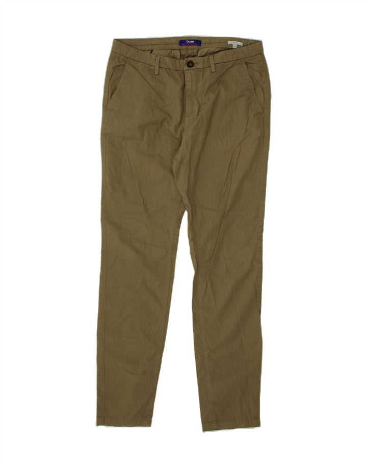 JULES Womens Skinny Chino Trousers EU 40 Medium W30 L31 Khaki Cotton Vintage Jules and Second-Hand Jules from Messina Hembry 