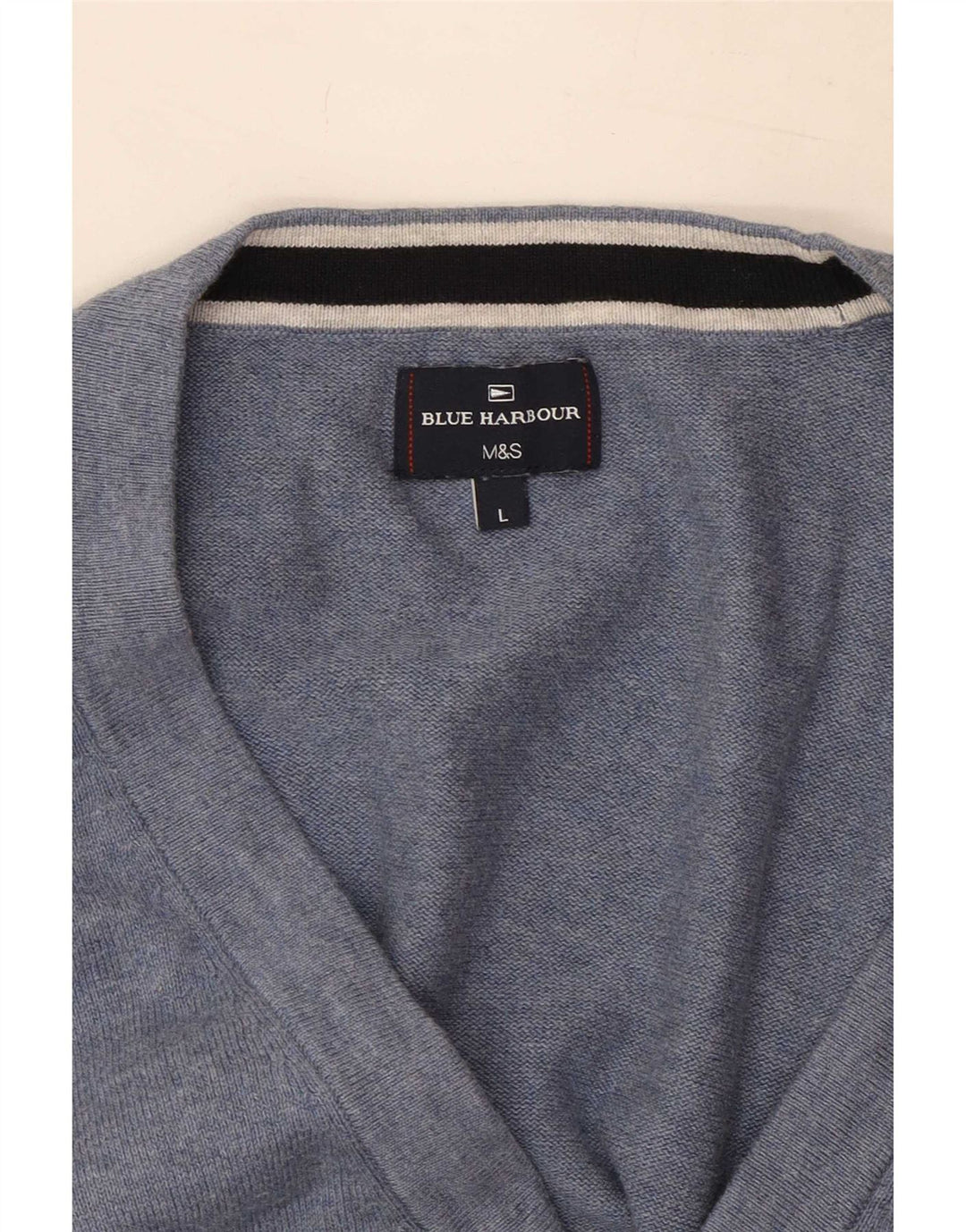 Suéter masculino Marks & Spencer Blue Harbor Cardigan grande