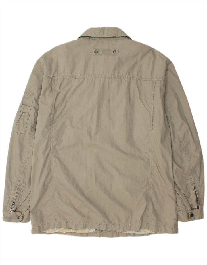 Jaqueta militar masculina Camel Active UK 40 grande cáqui