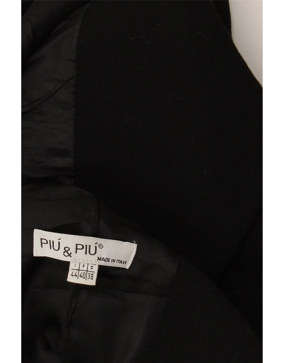 Sobretudo feminino PIU & PIU IT 44 médio preto