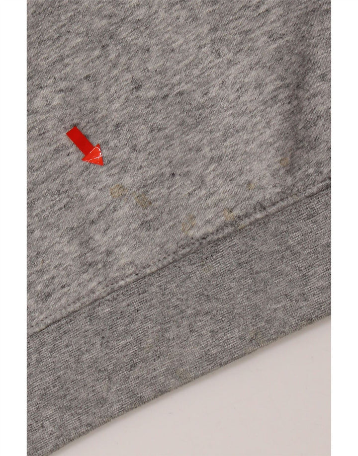 Champion moletom masculino gráfico jumper pequeno algodão manchado cinza