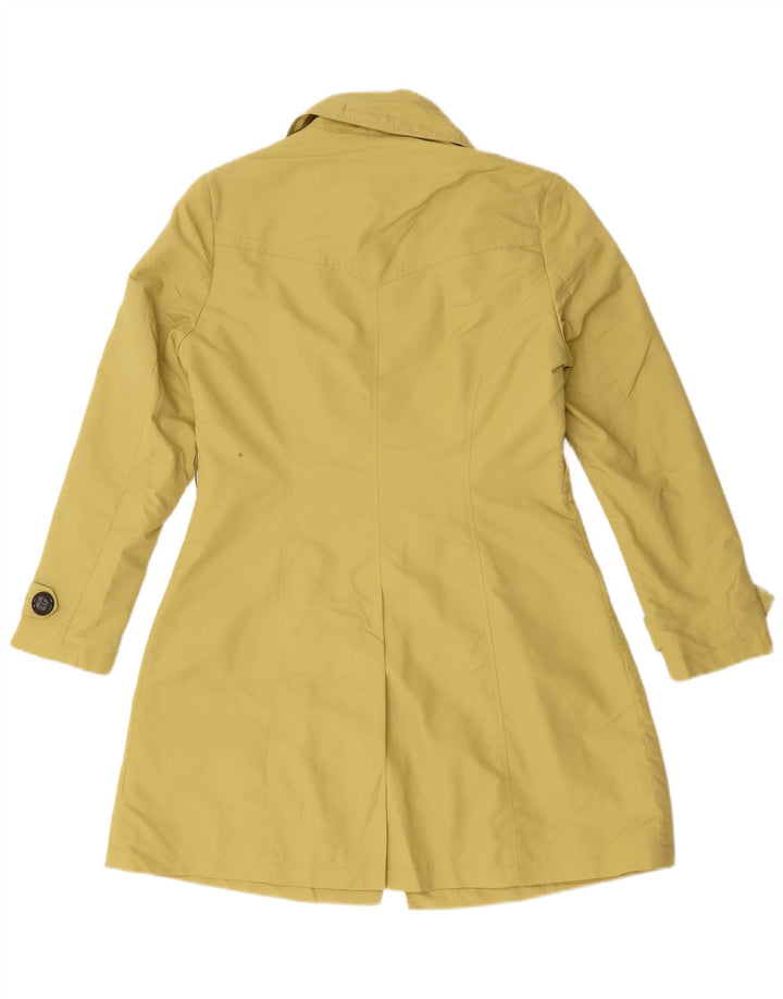 Casaco impermeável feminino Marks & Spencer UK 12 poliamida verde médio