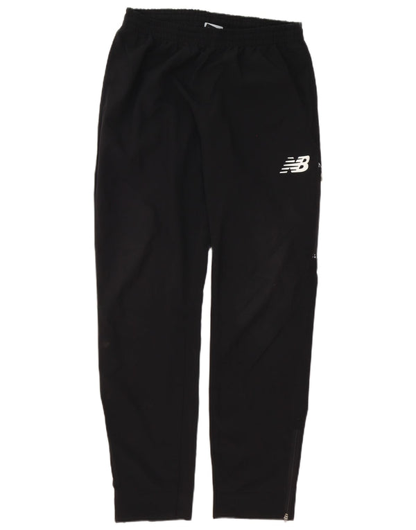 Calça de treino masculina New Balance poliéster preto médio
