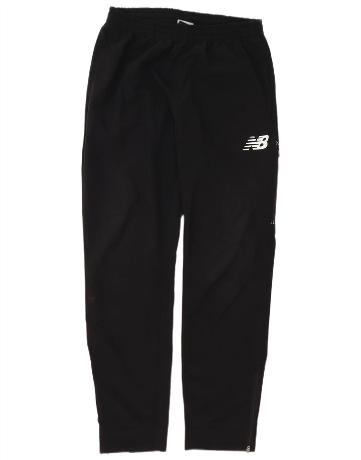 Calça de treino masculina New Balance poliéster preto médio