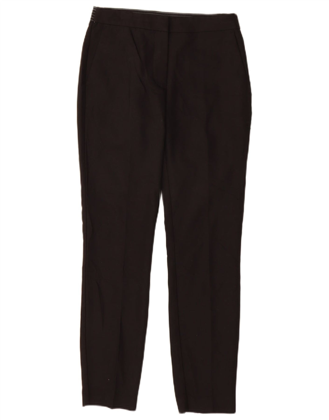 ZARA Calça Chino Feminina Slim Pequena W26 L27 Preta