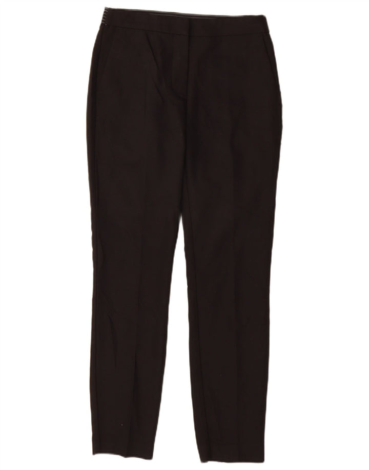 ZARA Calça Chino Feminina Slim Pequena W26 L27 Preta