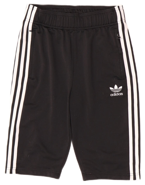 Shorts esportivos Adidas meninos 11-12 anos pretos