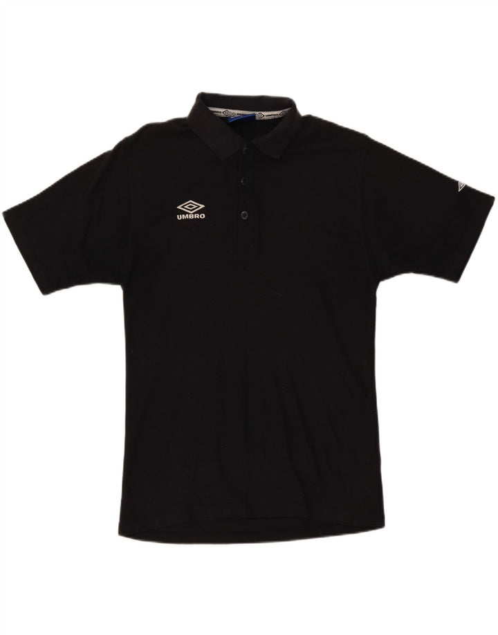Camisa polo masculina Umbro grande preta