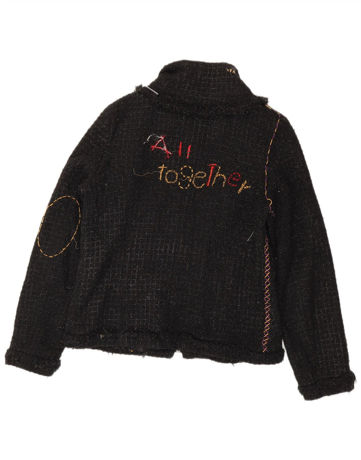 Jaqueta utilitária feminina Desigual EU 44 XL preta