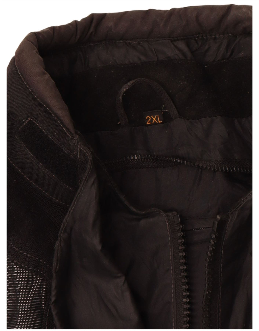 Jaqueta masculina Difi Graphic Racer UK 44 2XL preta colorblock poliamida