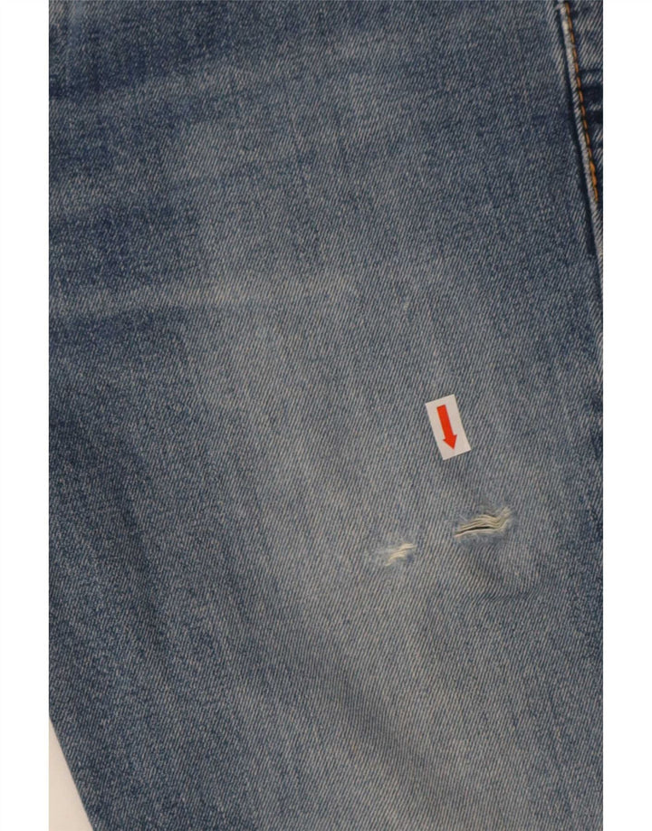 Calça jeans feminina Levi's 511 Slim W30 L32 azul algodão