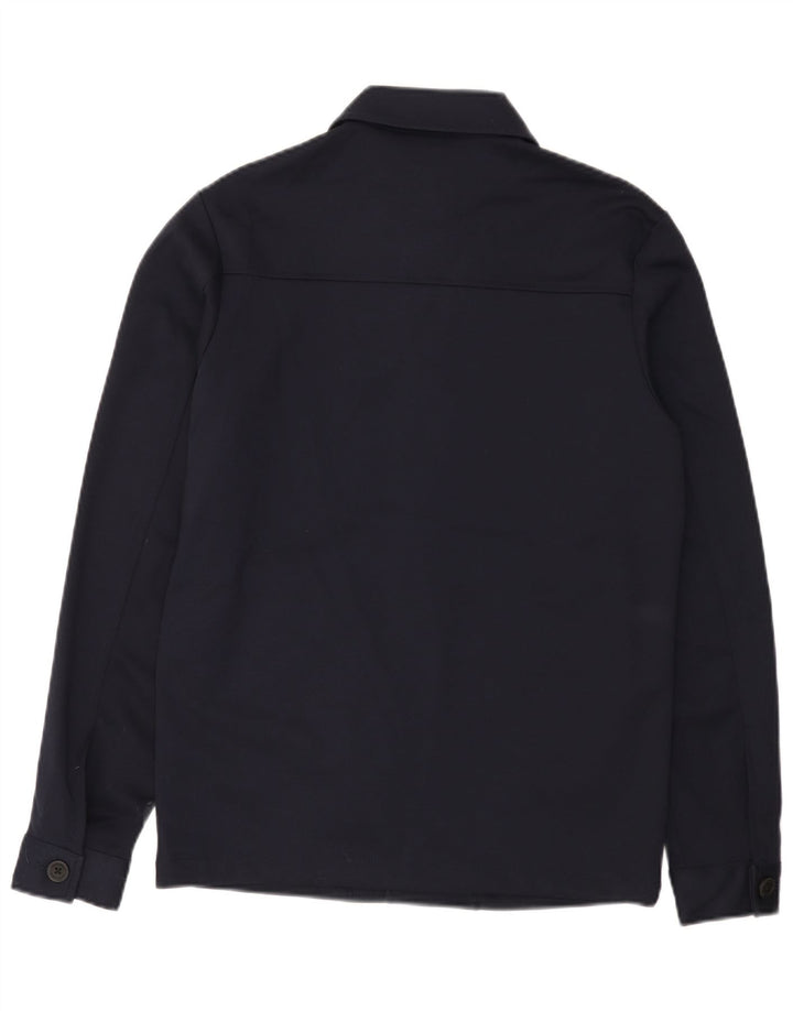 Jaqueta bomber masculina Jack & Jones Reino Unido 40 grande poliéster azul marinho