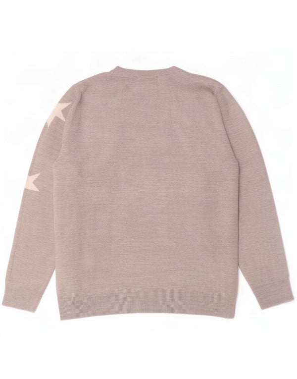 Suéter feminino Marks & Spencer com gola canoa UK 18 XL cinza