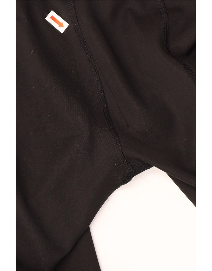 ADIDAS Womens Climalite Leggings UK 0/2 2XS Preto Colourblock Poliéster