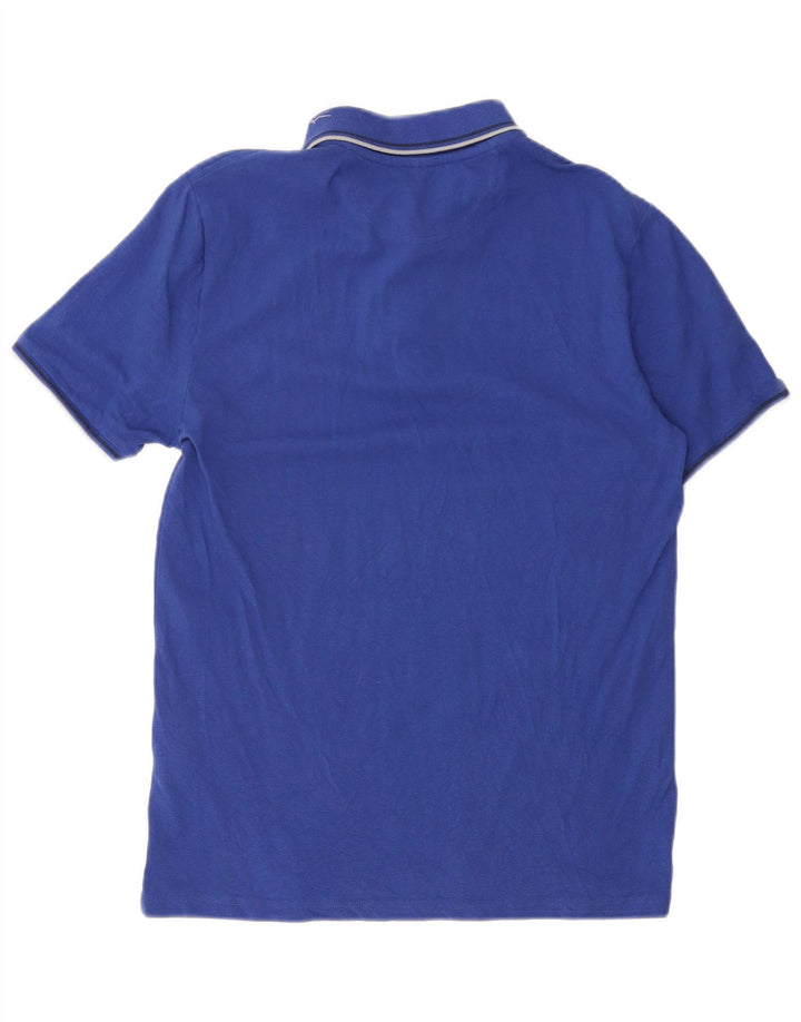 Camisa polo masculina Champion algodão azul médio