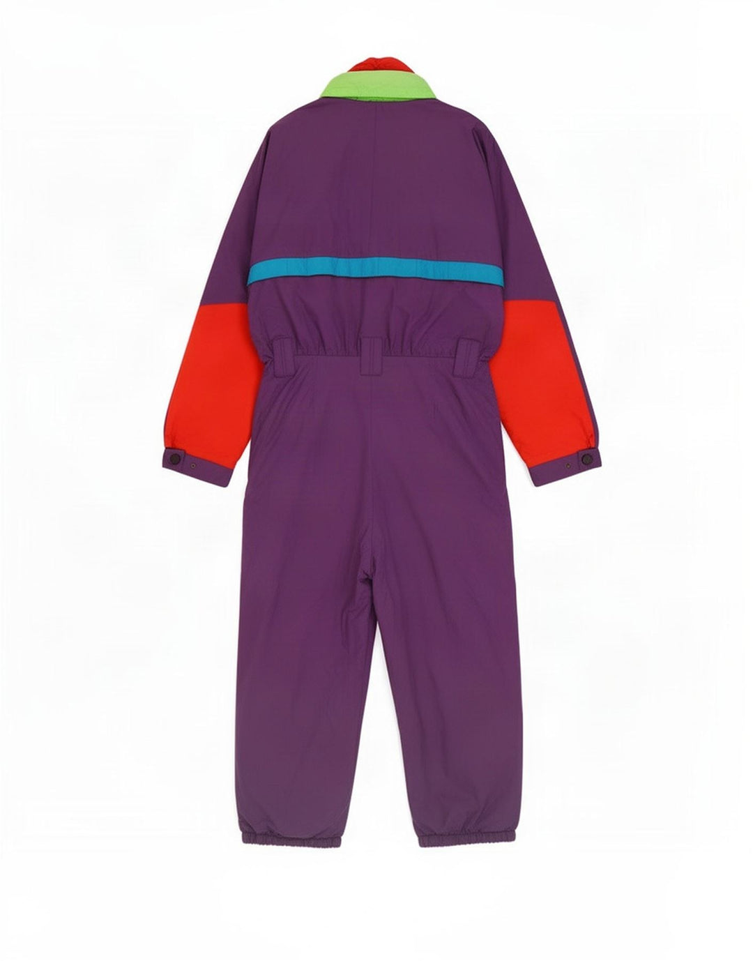 Macacão de esqui masculino Brunik IT 52 grande roxo colorblock poliamida