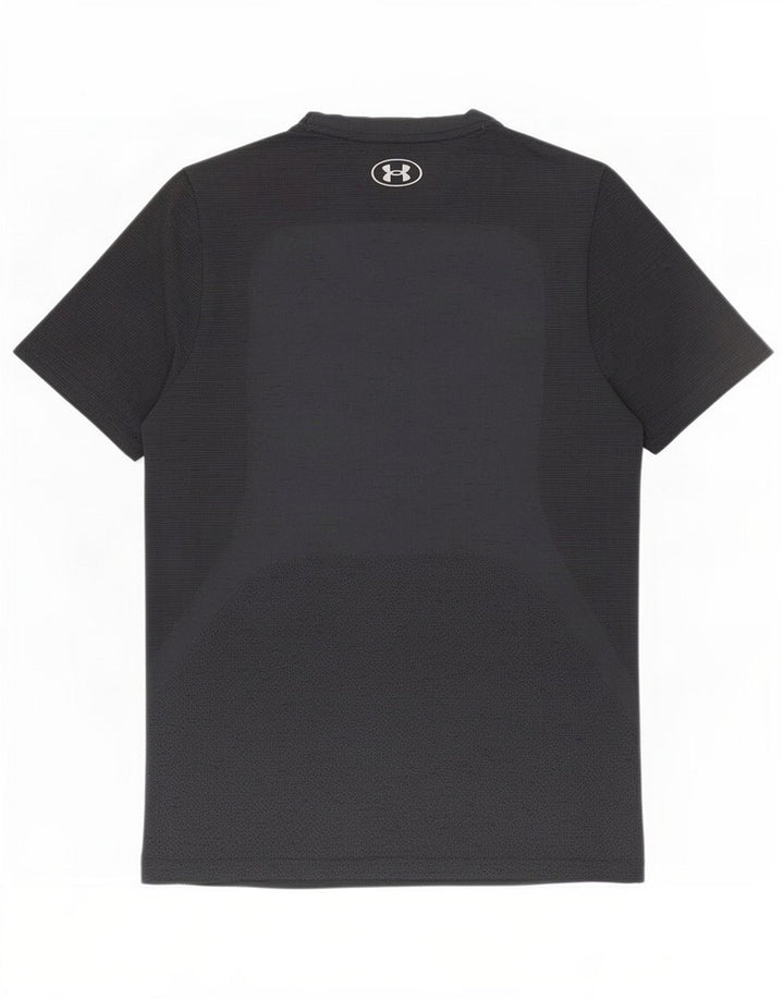 Camiseta masculina Under Armour Top médio preto manchado