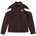 Jaqueta PUMA Boys Tracksuit Top 9-10 Anos Preto Colorblock Poliéster
