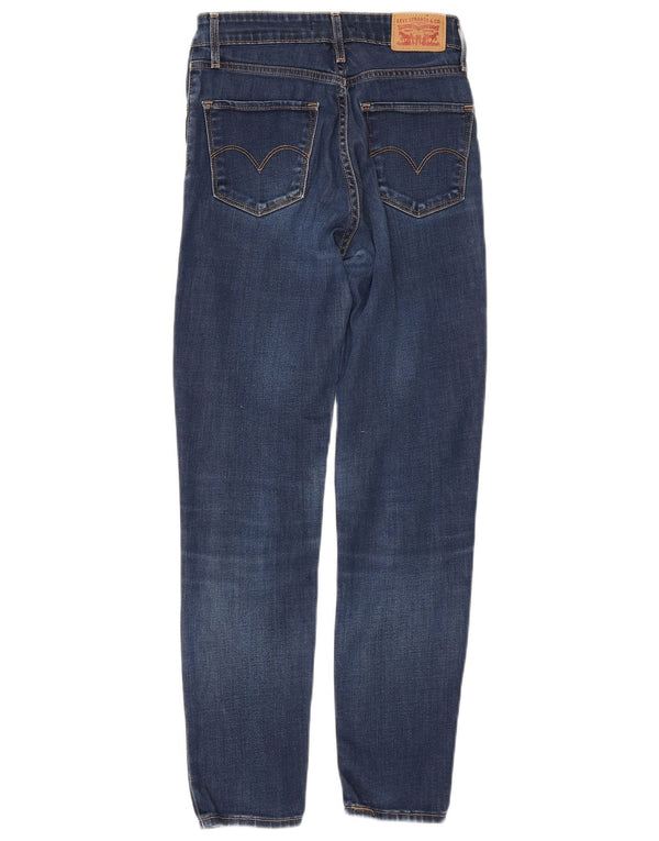 Calça jeans feminina Levi's 721 High Rise Skinny W25 L27 azul algodão