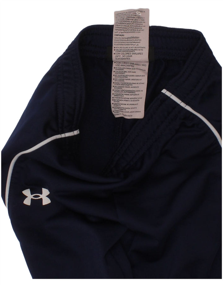 Calças de treino Under Armour Boys 2-3 anos azul marinho poliéster