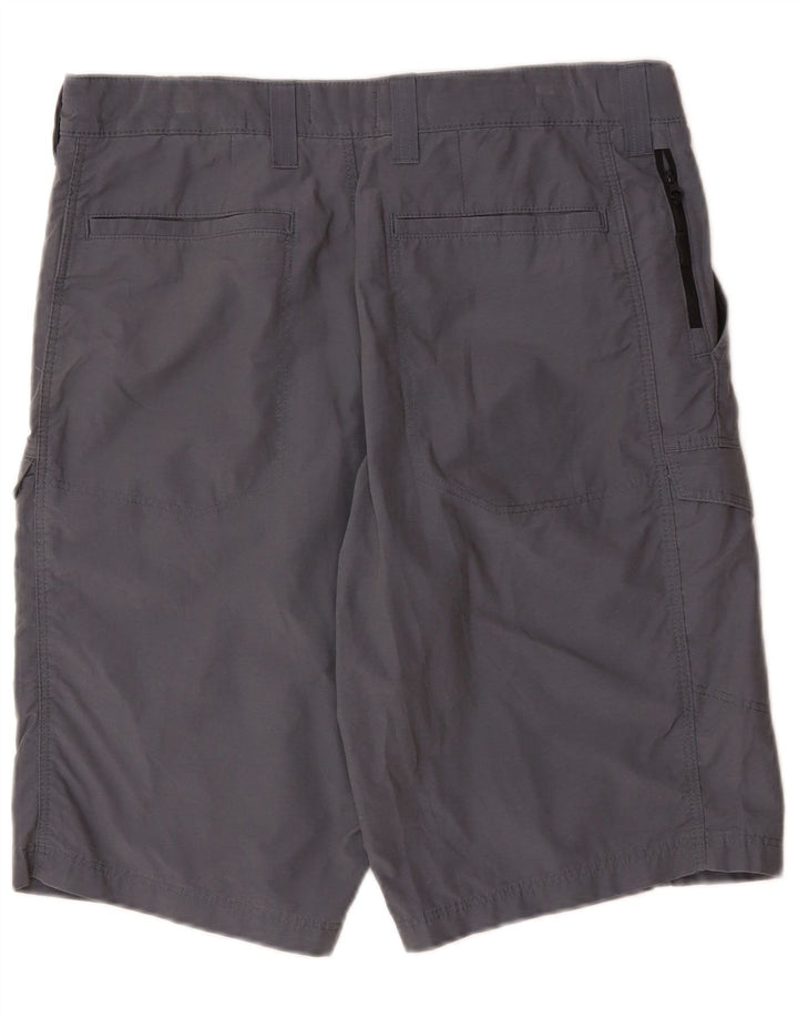 Shorts cargo masculino Marks & Spencer W34 grande algodão azul
