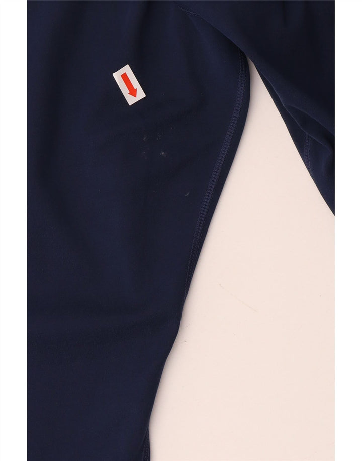 Leggings Nike Dri Fit Femininas UK 10 Pequenas Azul Marinho Poliéster