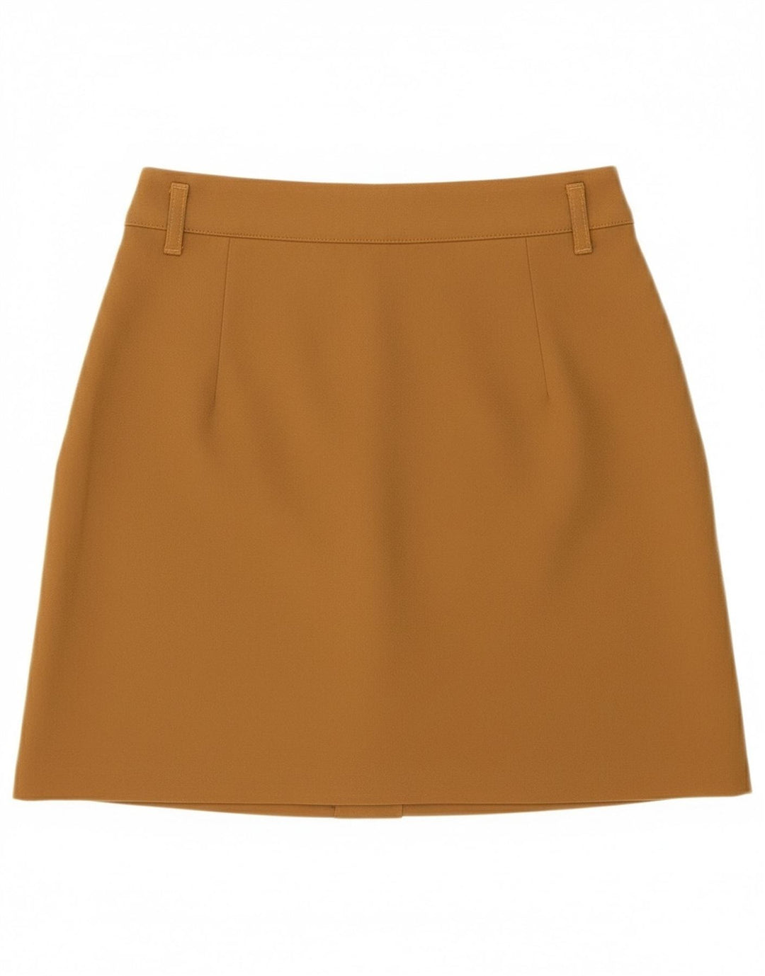 Mini saia feminina Zara pequena W26 bege