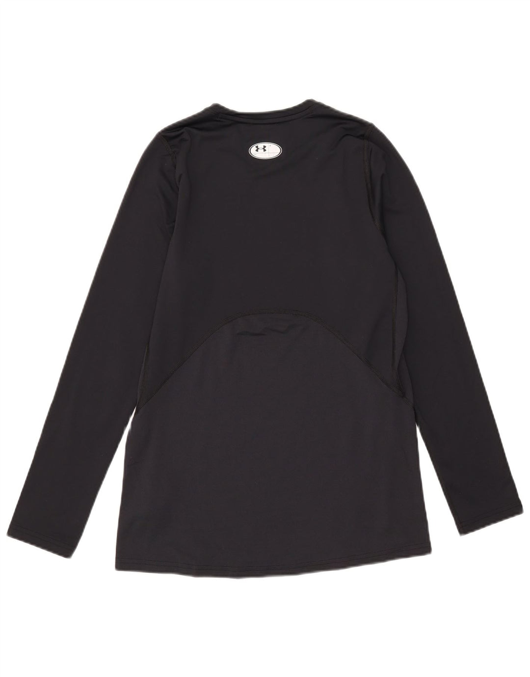 Under Armour Mens Cold Gear Top manga longa poliéster preto médio