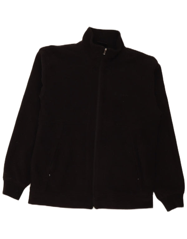 Jaqueta masculina de lã Champion UK 40 grande poliéster preto