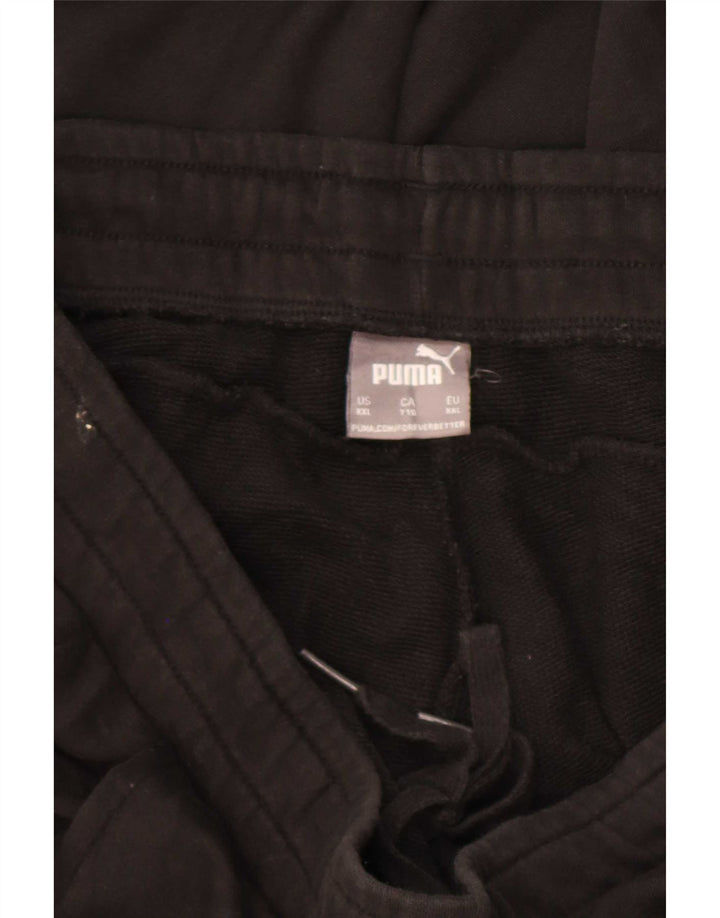 Calça de treino feminina Puma 2XL algodão preto