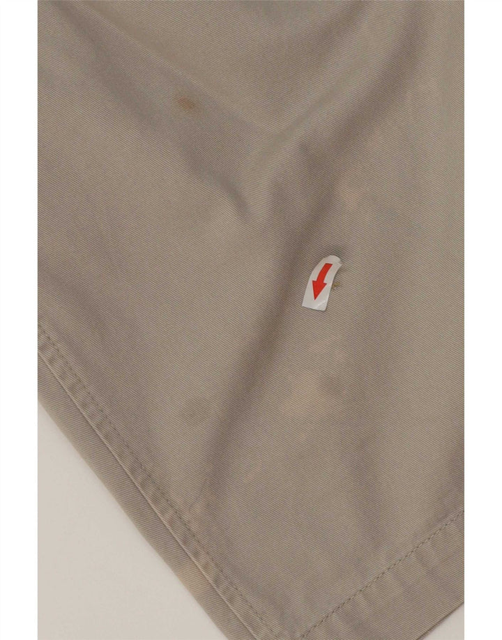 Shorts chino masculino Marks & Spencer W42 2XL algodão cinza