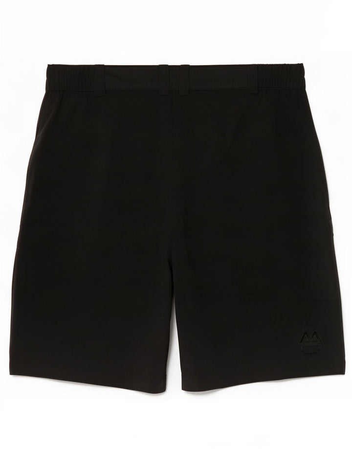 Shorts cargo femininos Sprayway UK 10 poliéster preto W28 pequeno