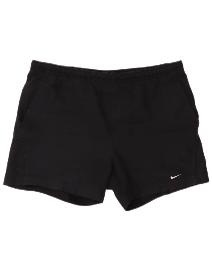 Shorts esportivos masculinos Nike médio preto