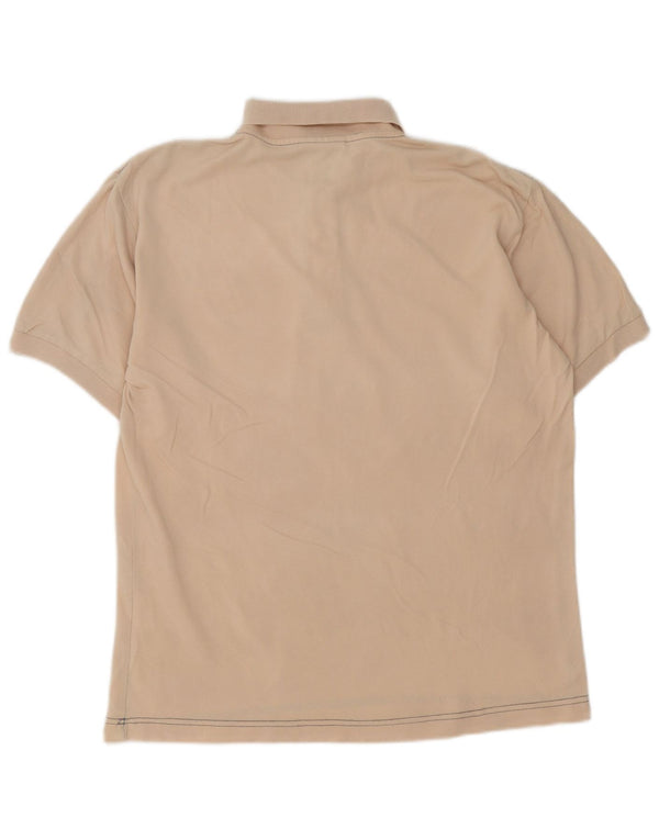 Camisa polo masculina North Sails algodão bege médio