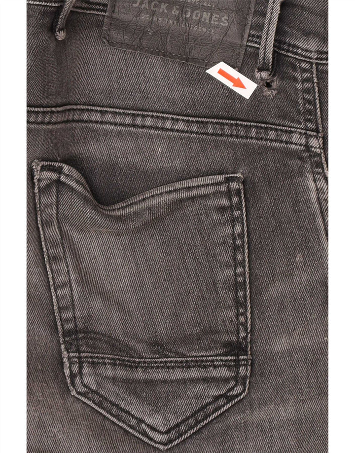 Jack & Jones Mens GLENN Slim Jeans W31 L34 Cinza