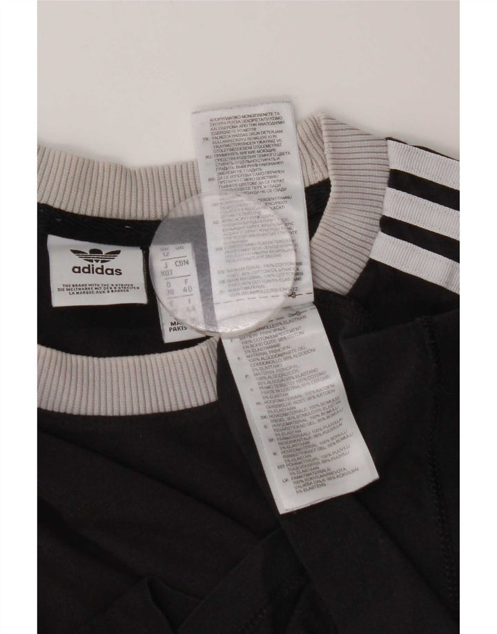 Camiseta Feminina Adidas Top UK 12 Médio Algodão Preto